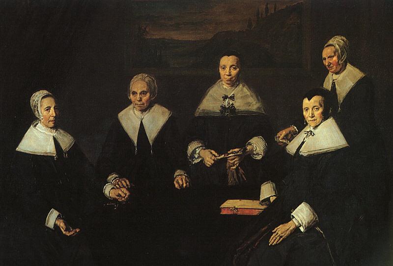 Frans Hals The Women Regents of the Haarlem Almshouse oil painting image